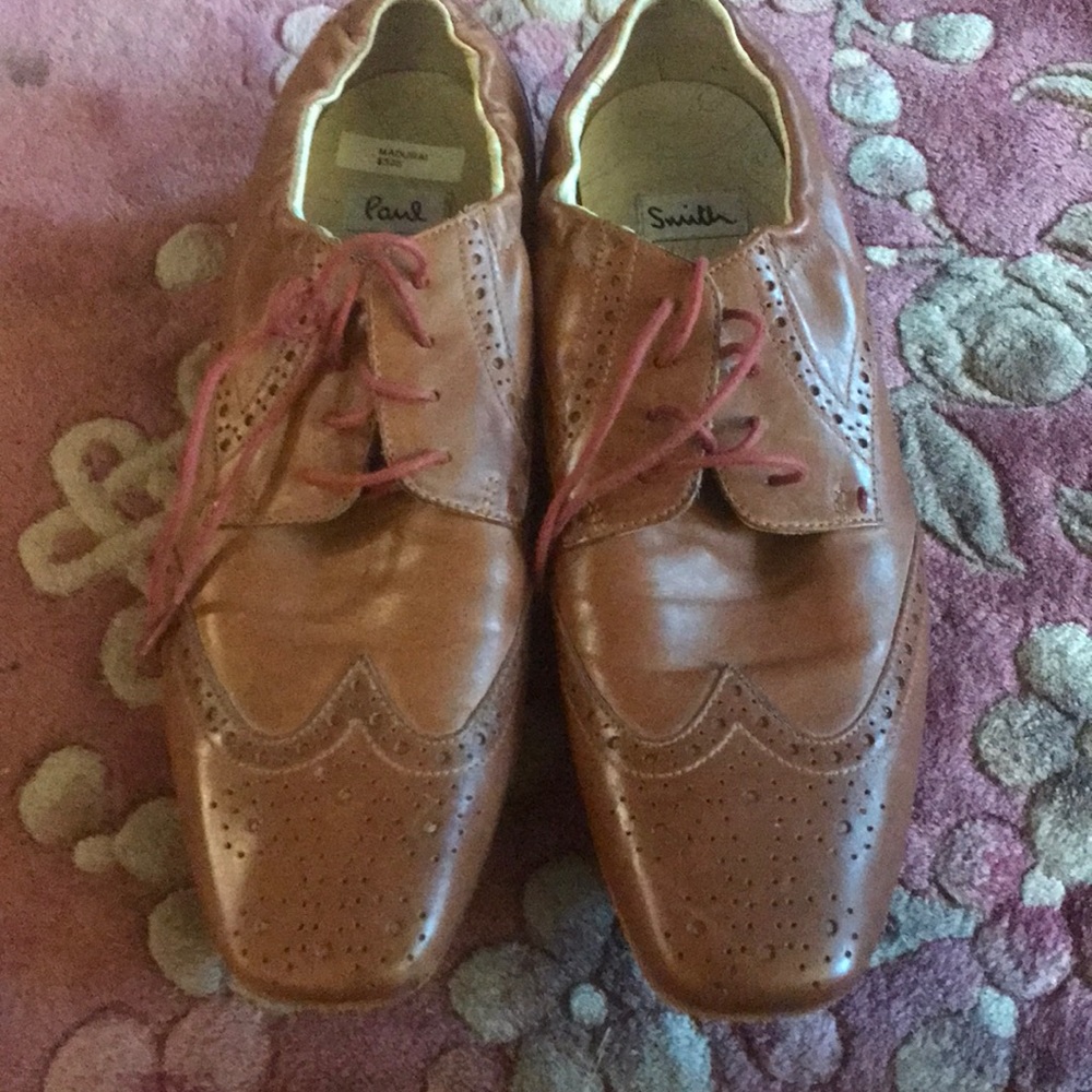 Paul Smith men’s leather brogues.